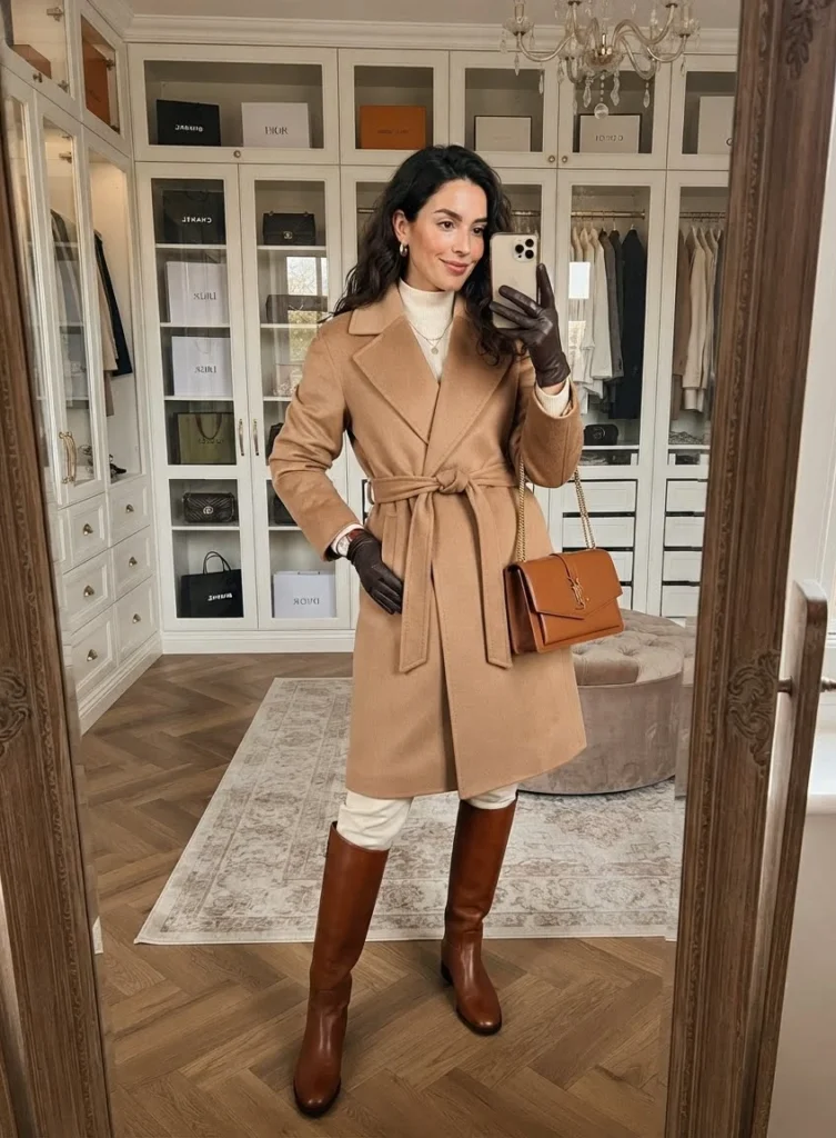 Belted Wrap Coat