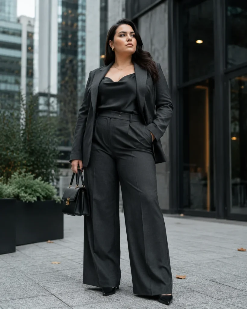 Charcoal Monochrome Suit