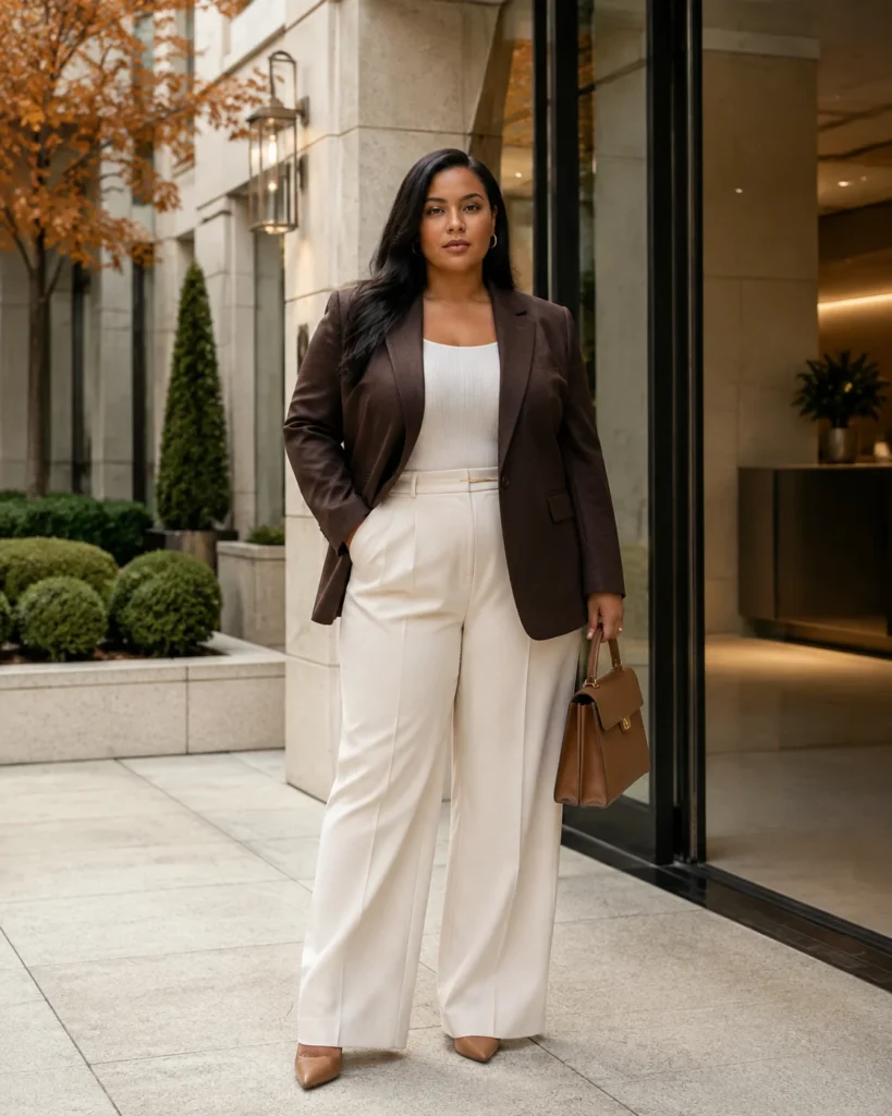 Chocolate Brown Blazer