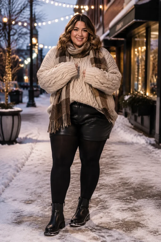 Cold-Weather Cable-Knit