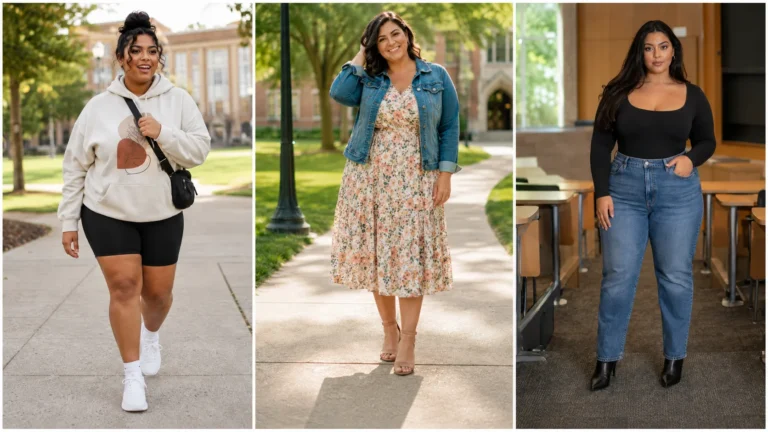 College Outfit Ideas For Plus Size