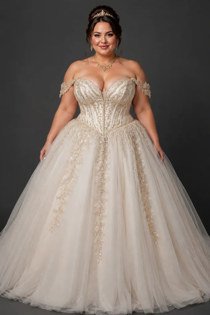 Corset-Bodice Ballgown