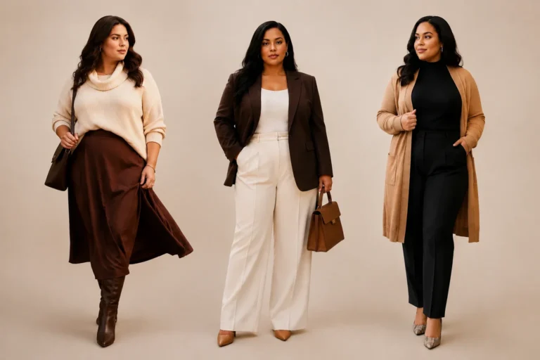 14 Fall Work Outfits for Plus Size Women That Actually Work