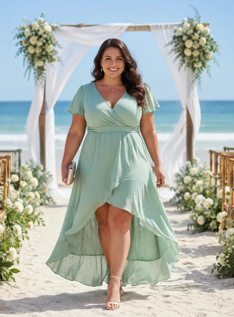 High-Low Hem Dress
