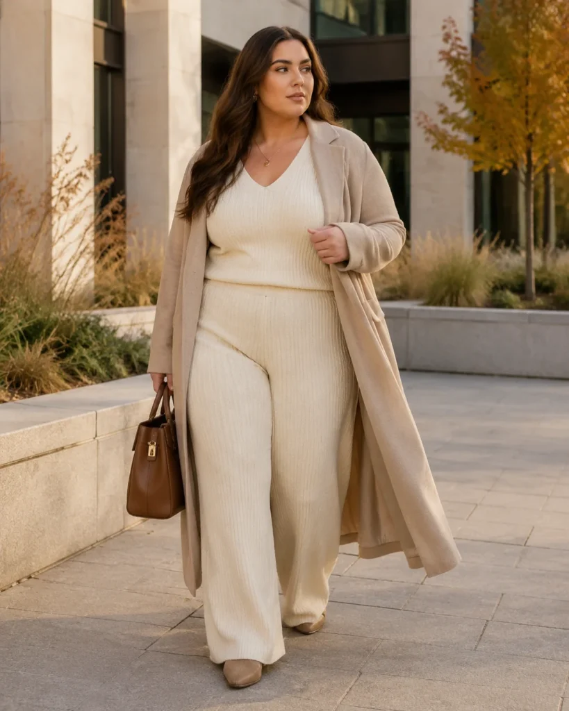 Ivory Knit Set