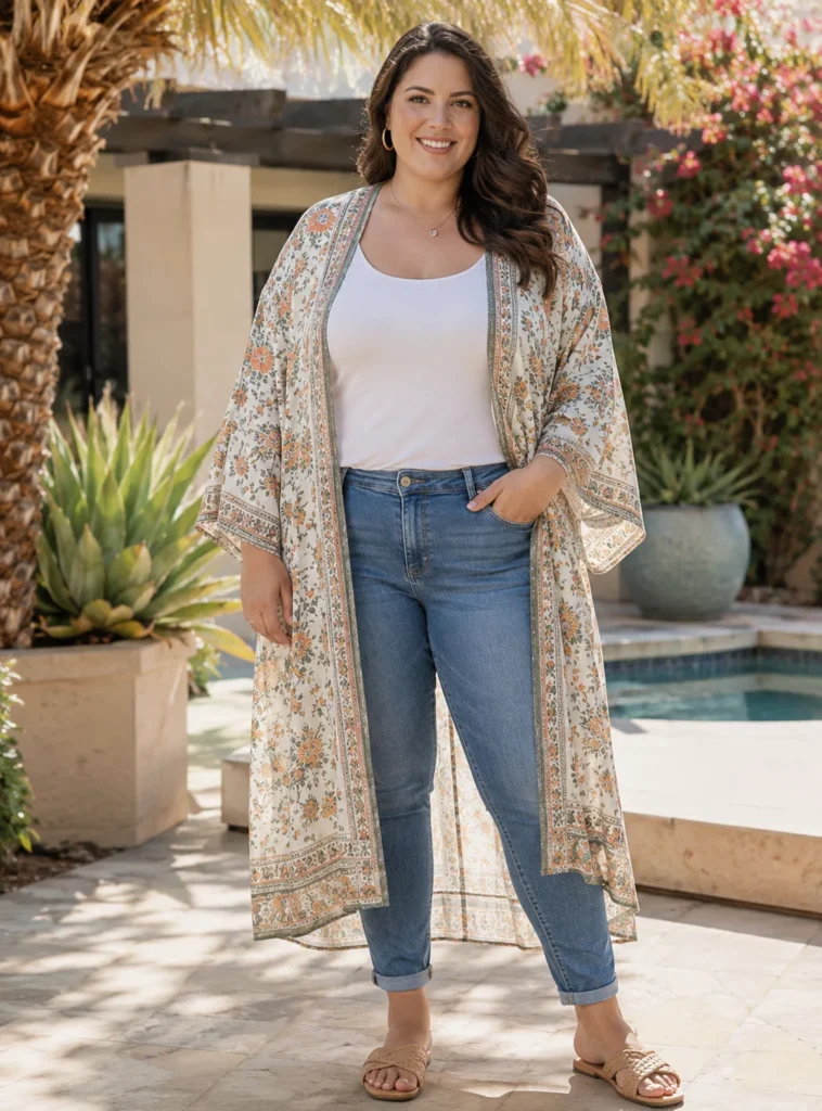 Kimono-Style Cover-Up