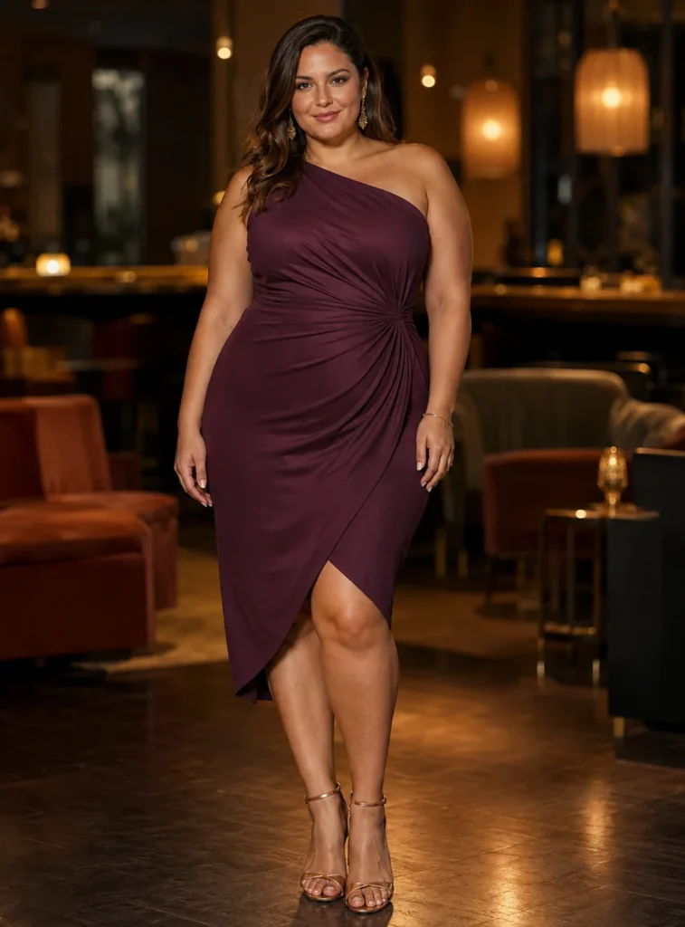 One-Shoulder Dress for a Modern Silhouette