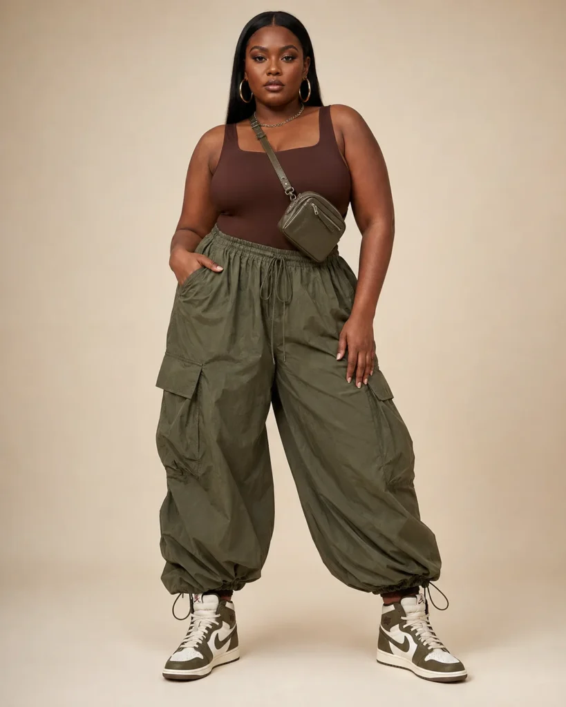 Parachute Cargo Pants
