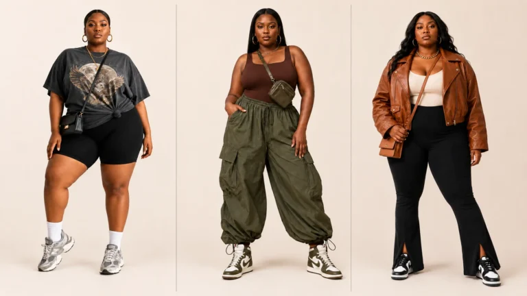 Plus Size Streetwear Outfits for Black Women