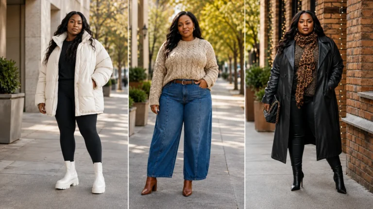 Plus Size Winter Outfits For Black Women