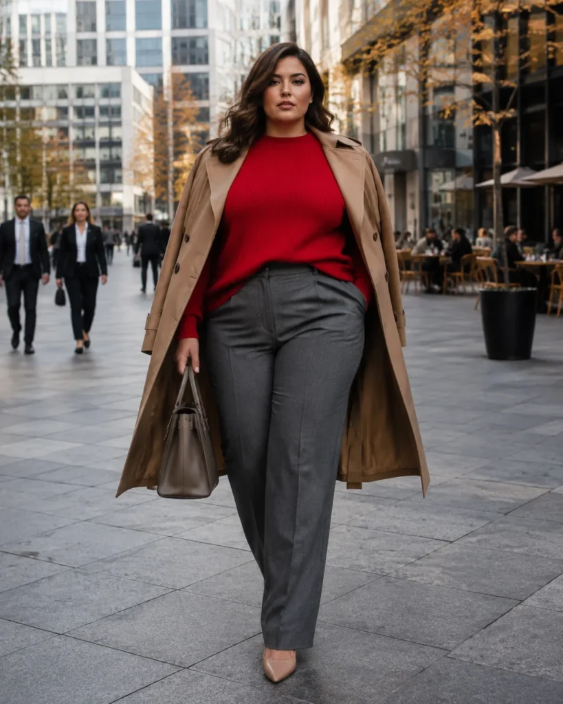 Statement Red Sweater