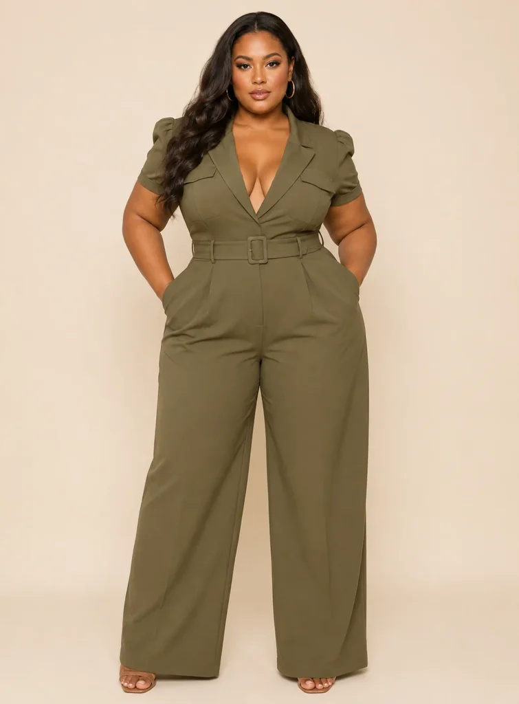 Structured Jumpsuit for a Modern Statement