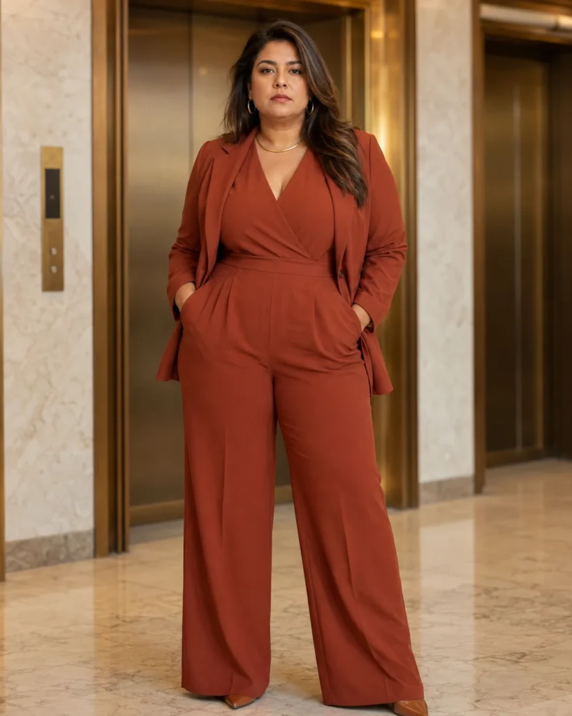 Tailored Jumpsuit and Blazer