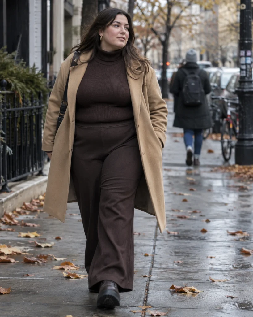 Camel Coat & Chocolate Tonal Column