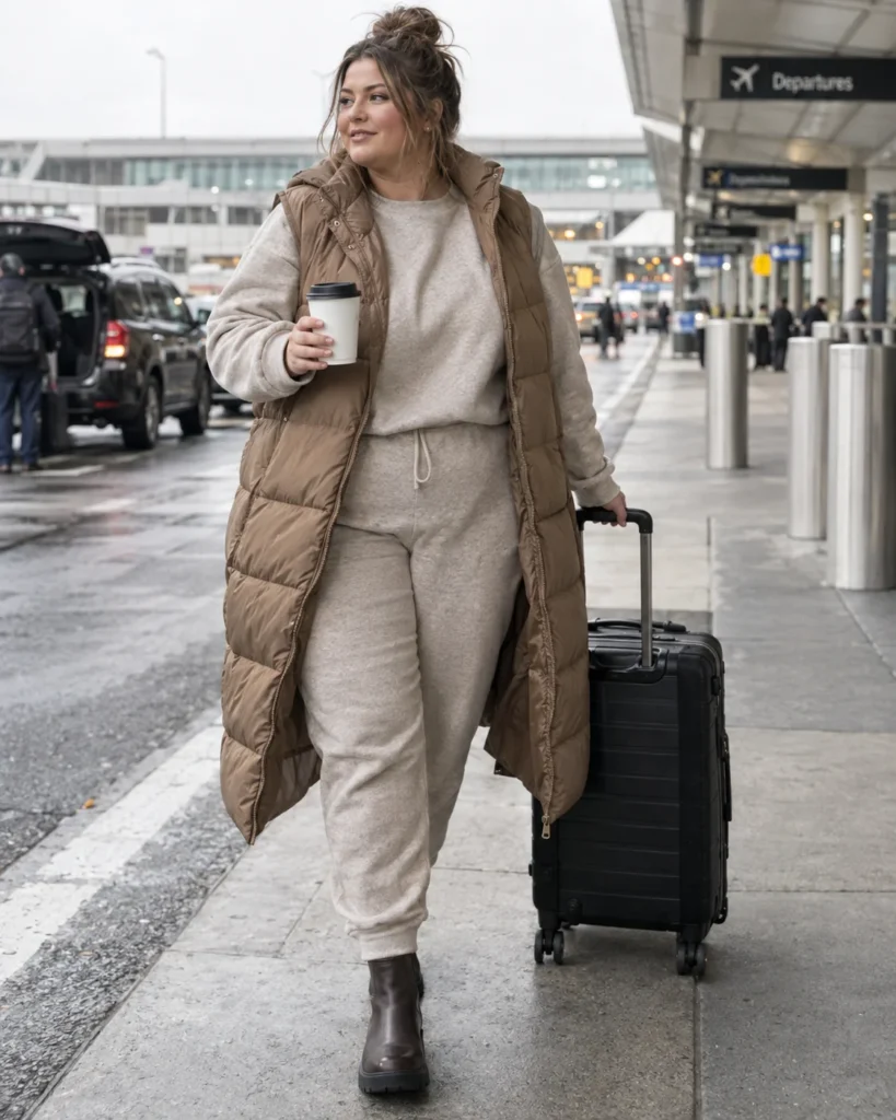 Oatmeal Sweat Set With Waterproof Chelseas