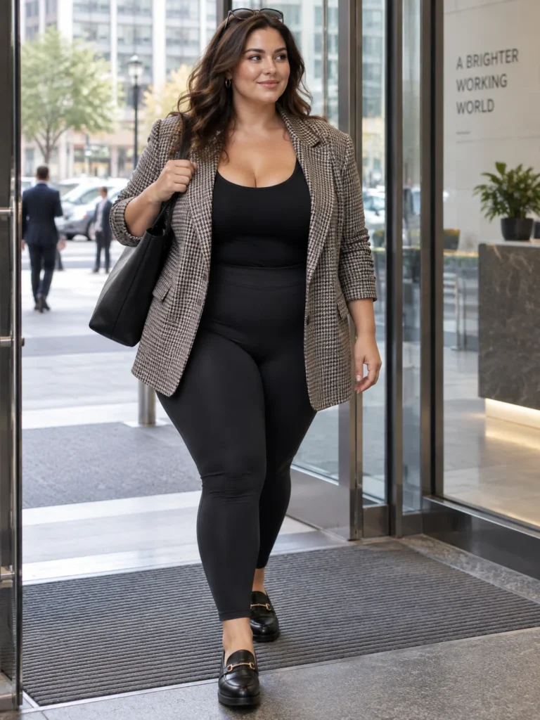 Oversized Double-Breasted Boyfriend Blazer
