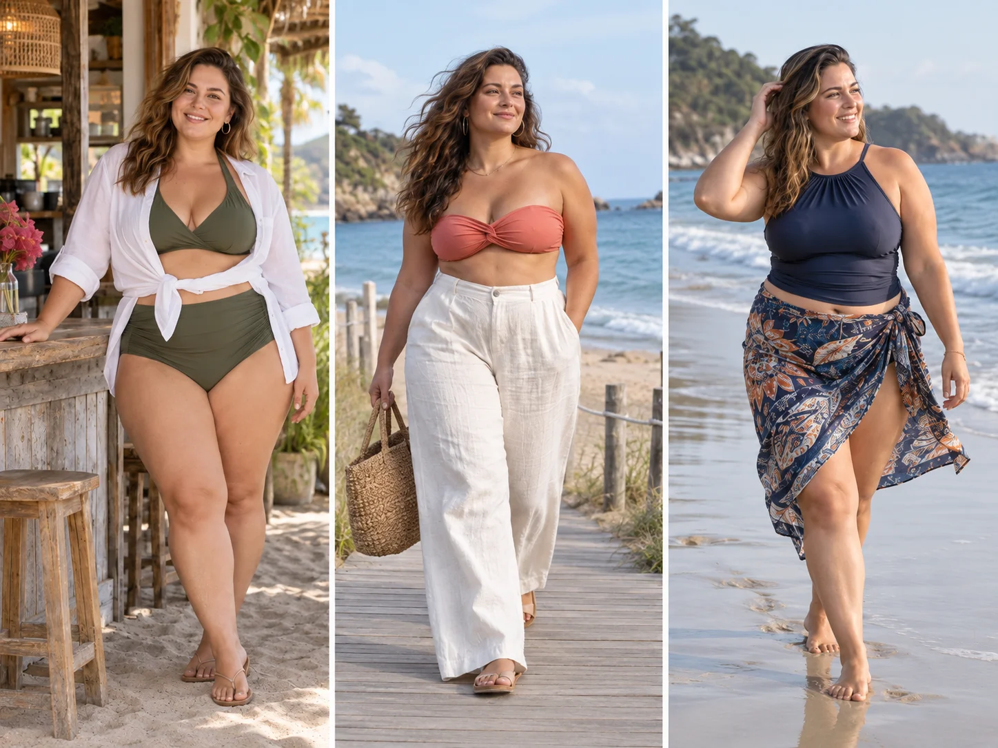 Plus Size Beach Outfits Ideas