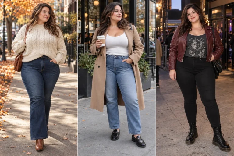 15 Stunning Plus Size Fall Outfits With Jeans You’ll Love