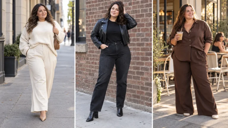 Plus Size Monochrome Outfits