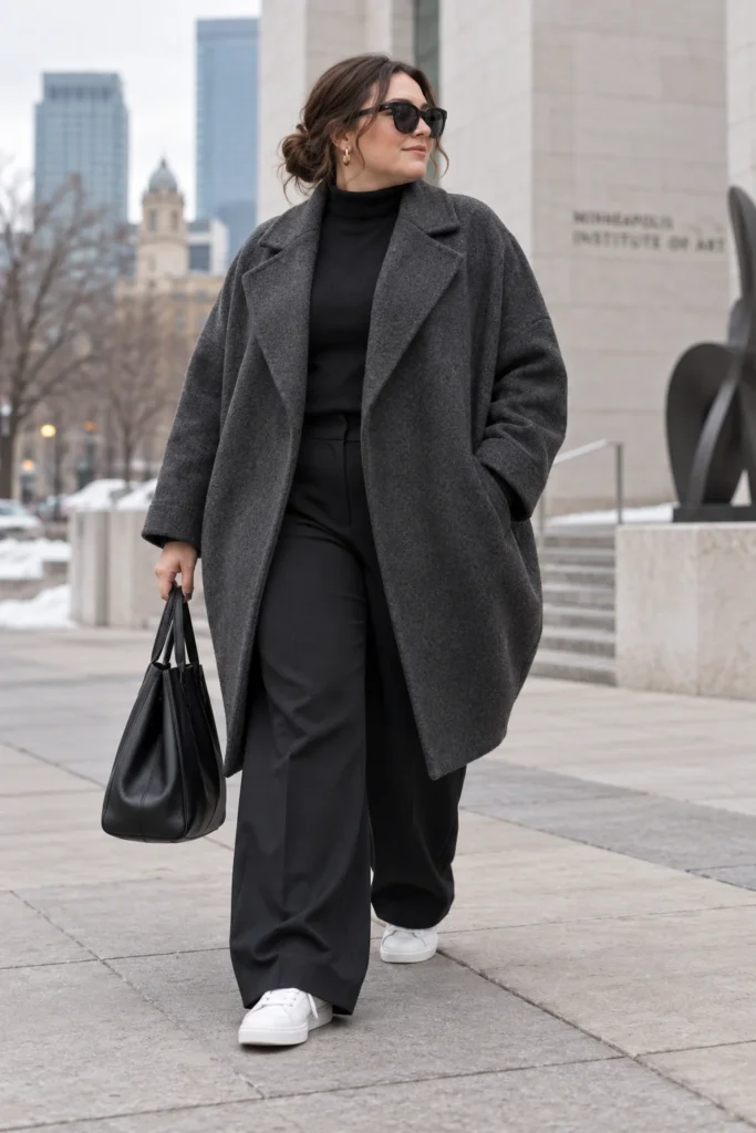 Cocoon Minimalist Coat